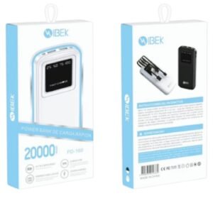 POWER BANK IBEK 20000MAH  PD- 160