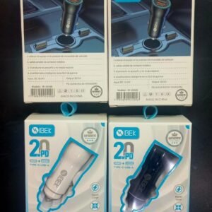 ADAPTADOR AUTO IBEK PD 20W