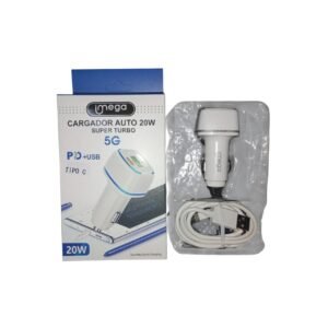 CARGADOR AUTO IMEGA 20W  TIPO  C