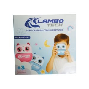 MINI CAMARA IMPRESORA PARA NIÑOS LAMBO TECH. MODELO LT-2557