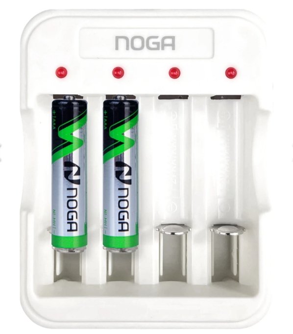 CARGADOR DE PILAS + 2 PILAS AA RECARGABLES NGA-5100 - Image 3