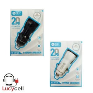 CARGADOR AUTO 20W MODELO 25428