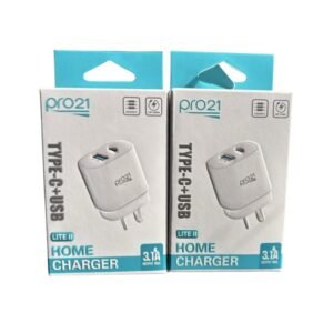 adaptador pro21 tipo c +usb 3.1A