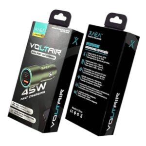ADAPTADOR AUTO VOLTAIR 45W CARGA RAPIDA