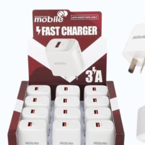 Adaptador Mobile 3.0 de 3A Carga Rapida