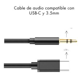 Cable Aux a Tipo C Puxida