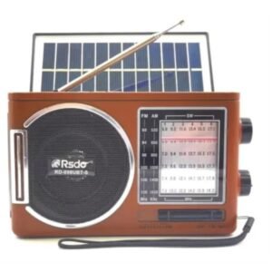 Radio de 3 Pulgadas Con Carga Solar Am-Fm Modelo KTF-1646.
