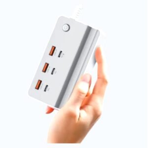 Zapatilla USB y Tipo C 3.0A