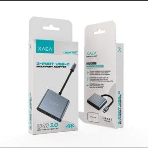 ADAPTADOR MULTIPUERTOS A TIPO C XAEA