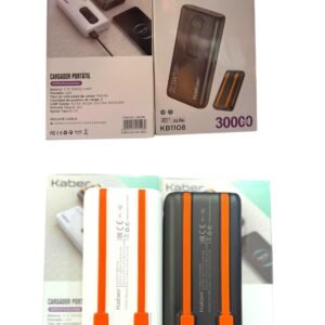 POWER BANK KABER 30000 mAh MODELO KB1108