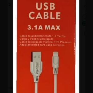 CABLE MOBILE C-IPHONE 3.1A MAX. 1.2 MTS.
