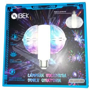 FOCO DOBLE RGB GIRATORIO IBEK. (MOD.IB-LED001)