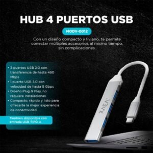 HUBS 4 PUERTOS XAEA