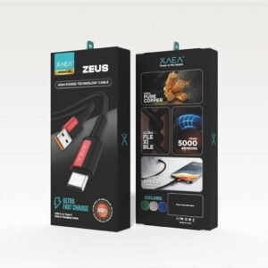 CABLE XAEA  ZEUS/HERA  USB A TIPO C 1M (CARGA RAPIDA)