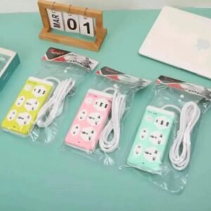 ZAPATILLA 4 TOMAS 2USB 1 TIPO C MULTI PROTECCION F1 1800W