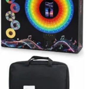 ARO DE LUZ RGB 36CM ,ILUMINACION AUDIORTMICA.MOD:MJ-321