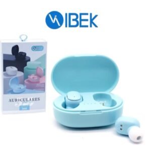 AURICULAR IBEK INALAMBRICO ,COLORS ROSA,BLANCO ,NEGRO Y CELESTE.MODELOS I60