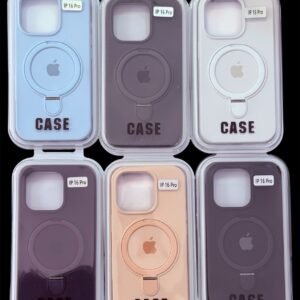 FUNDA SILICONA CON SOPORTE PARA IPH 13 HASTA IPH 18PROMAX .
