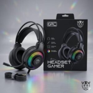 AURICULAR GAMES GTC CON CABLE LUZ RGB ,MODELOS:HSG -200.