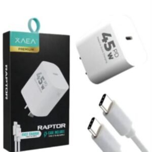CARGADOR XAEA 45W CON CABLE C-C ,CALIDA PREMIU .