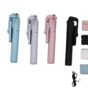 PALO SELFIE CON BT , LUZ Y TRIPOL .COLORS NEGRO ,ROSA ,BLANCO Y CELESTE .MODELOS:LT-2505.